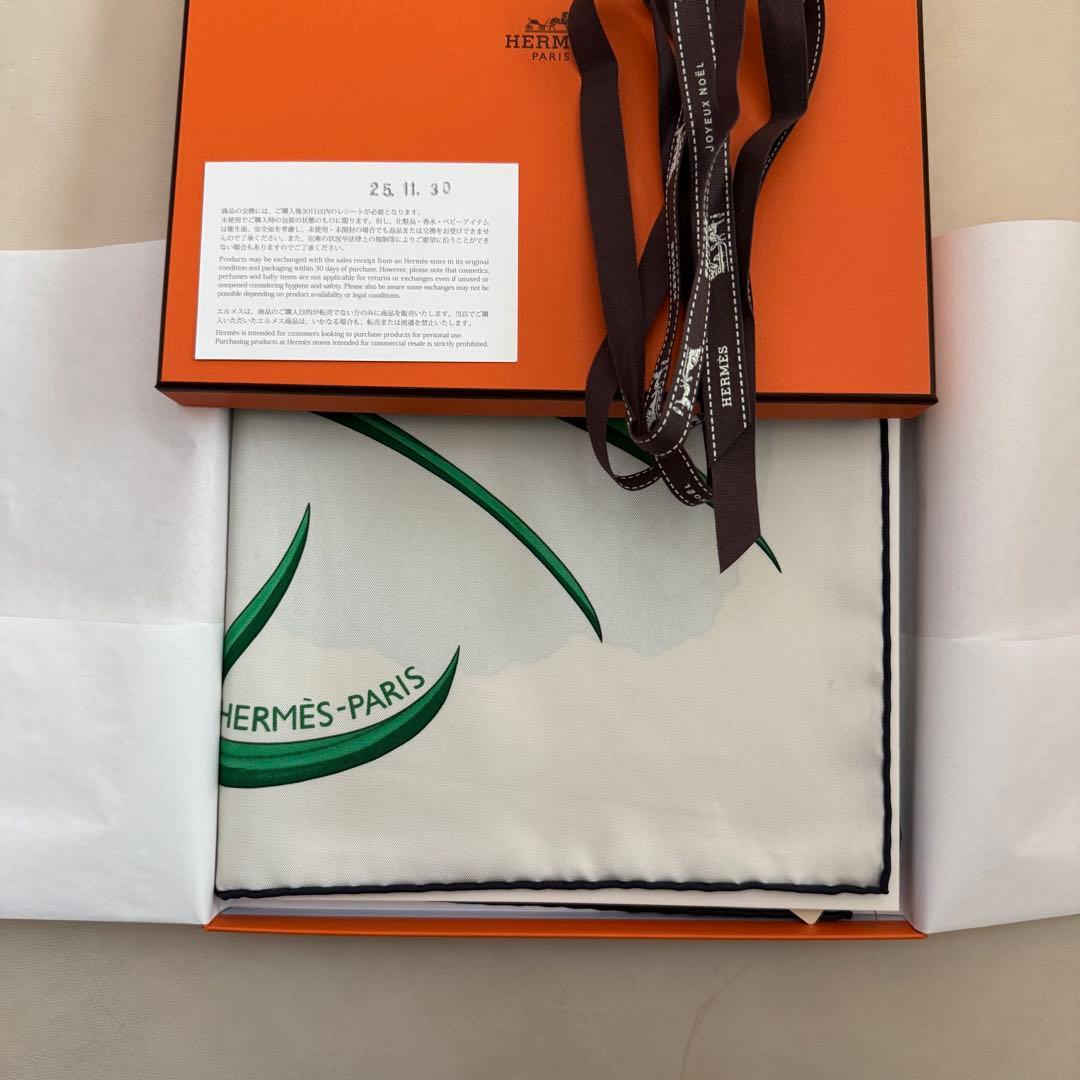 新品＊エルメス＊カレ90＊ブケフィナル＊カレ