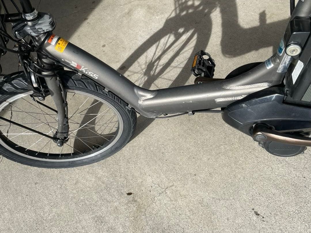 【たのメル便費用込、充電器込】ヤマハ　電動アシストファットバイクPAS KISS