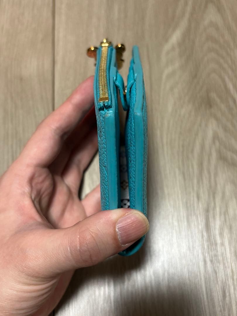 ルイヴィトン×村上隆　ポルトフォイユ・リサ ブルー