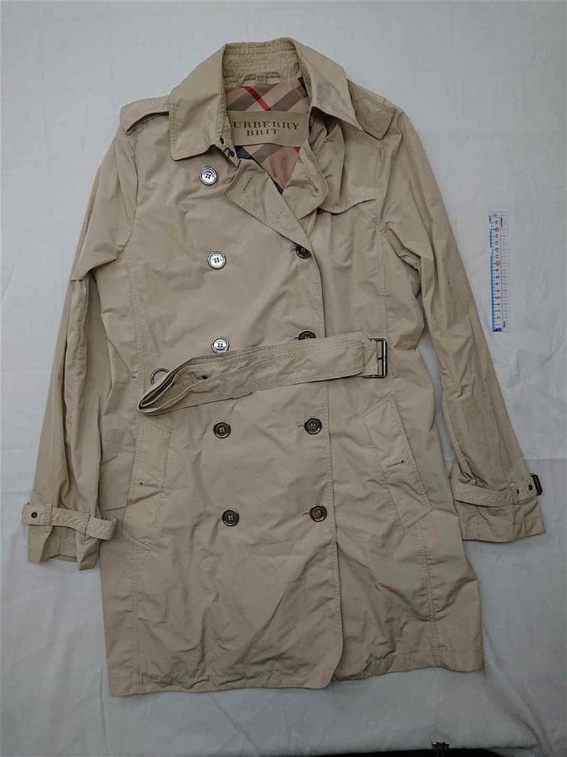 ■バーバリー ブリット トレンチコート ベージュ系 レディース IT48