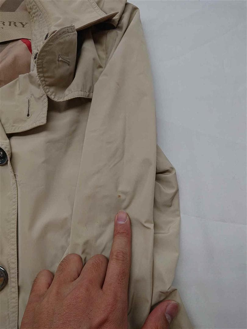 ■バーバリー ブリット トレンチコート ベージュ系 レディース IT48