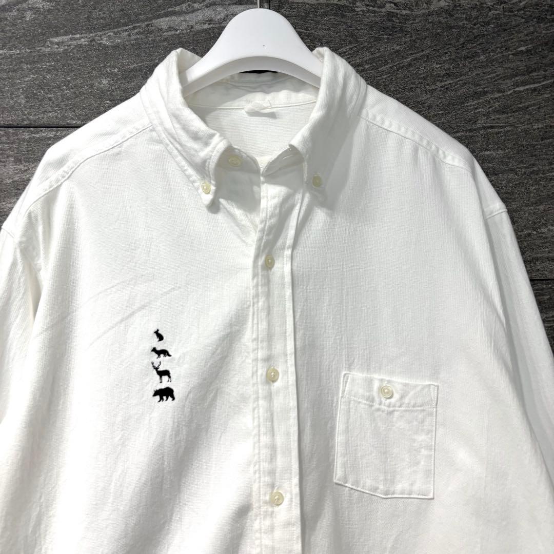 マウンテンリサーチ　Big B.D. アニマル　ボタンダウン　オーバーサイズ