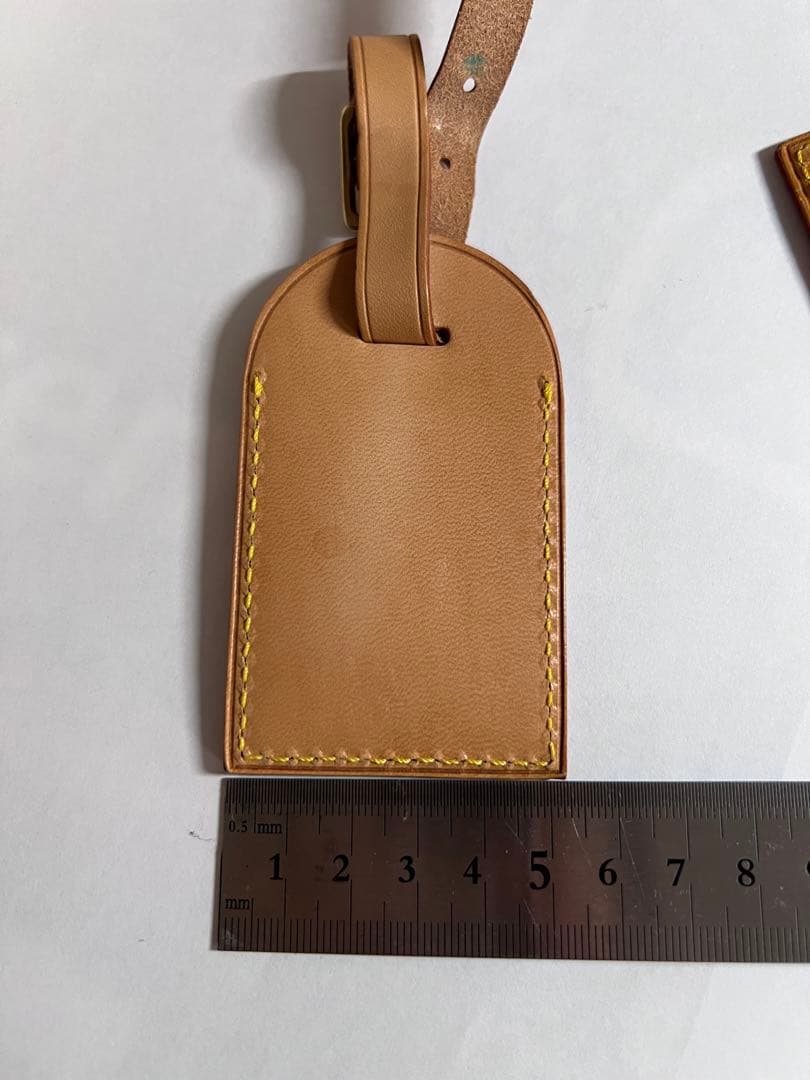 LOUIS VUITTON ネームタグ ネームタグ　ヌメ革　12点セット