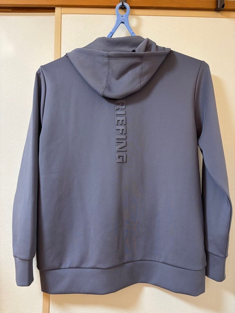 【美品】BRIEFING ブリーフィング　3Dロゴパーカー　メンズ