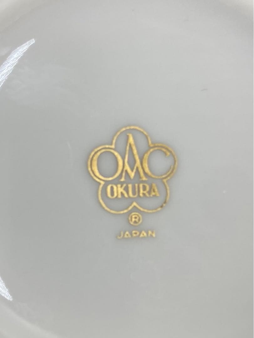 大倉陶園 金蝕ぶどう ボンボニエール　希少品　茶器　小物入れ　ボンボニエーレ