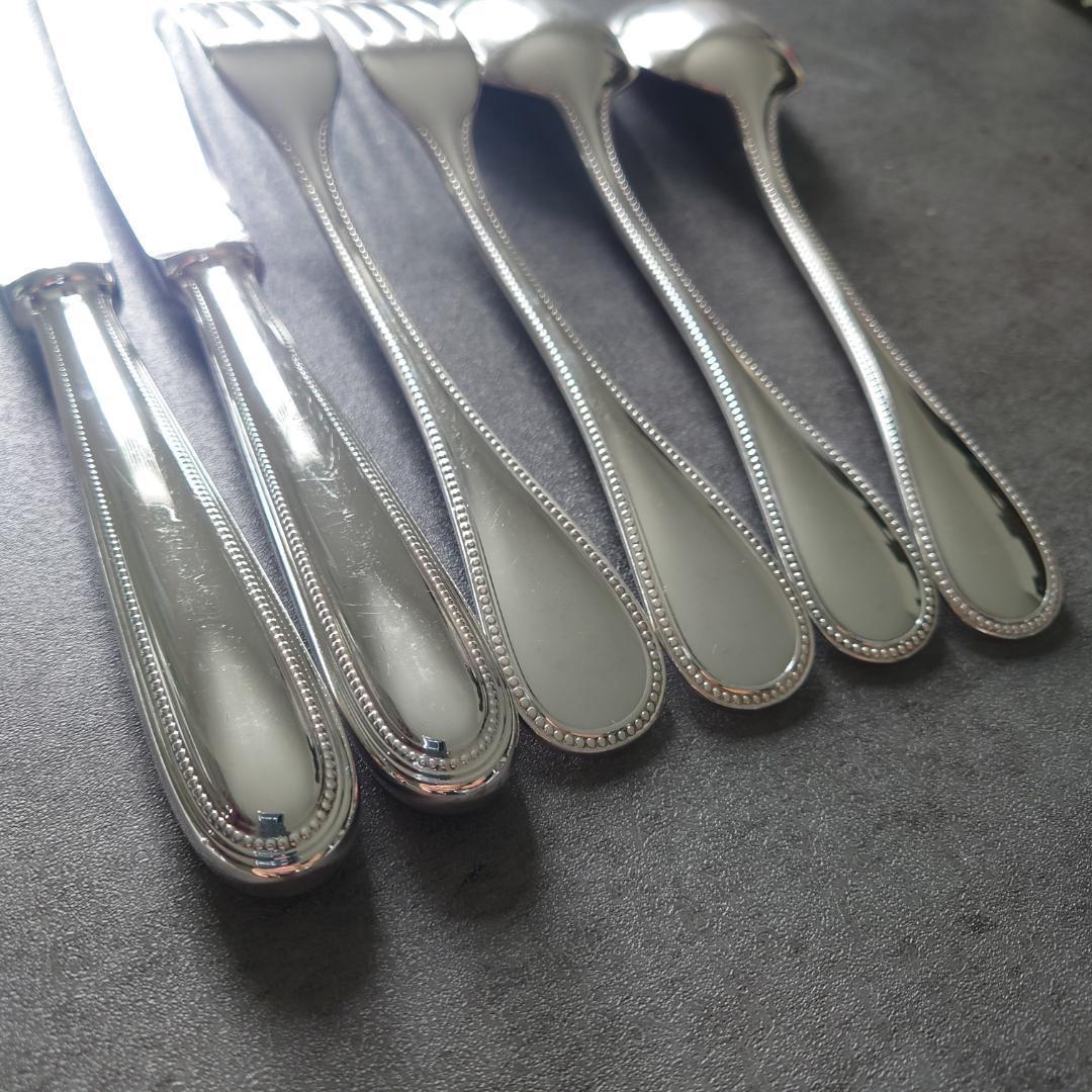 クリストフル パール テーブルサイズ 6点