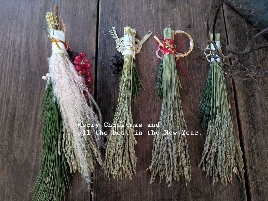 ■しめ縄■　しめ縄飾り　お正月飾り　＊匿名配送／補償付メルカリ便お届け