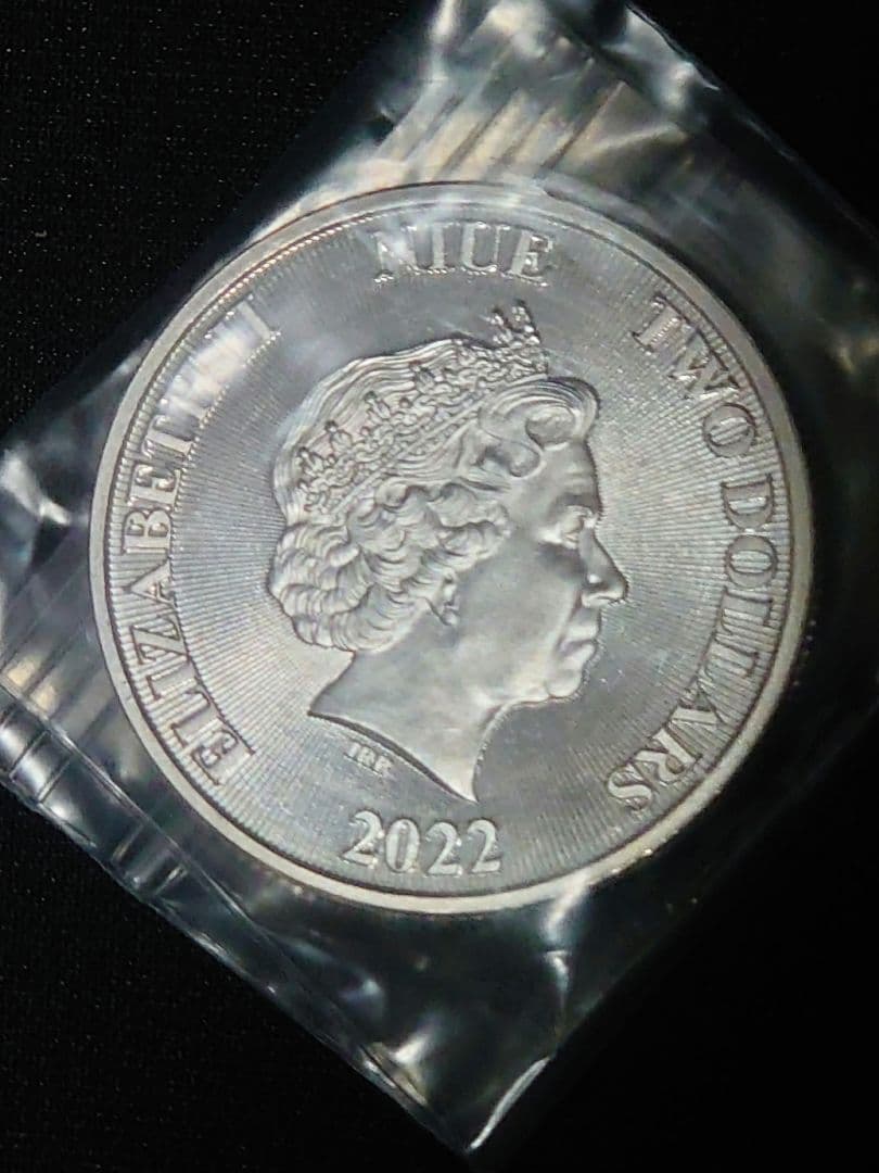 2022年 ニウエ ユダのライオン 1オンス銀貨