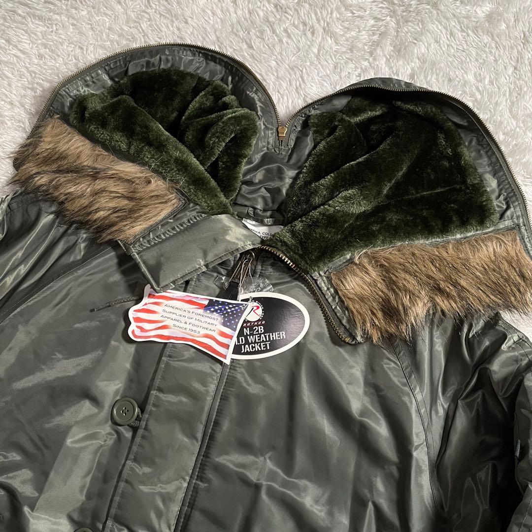 未使用 タグ付き ロスコ フライトジャケット N-2B