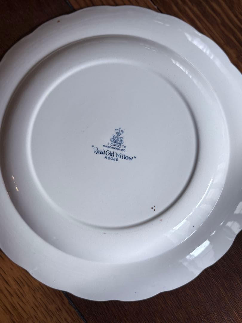 ブース社のリアルオールドウィロー ディナープレート4枚