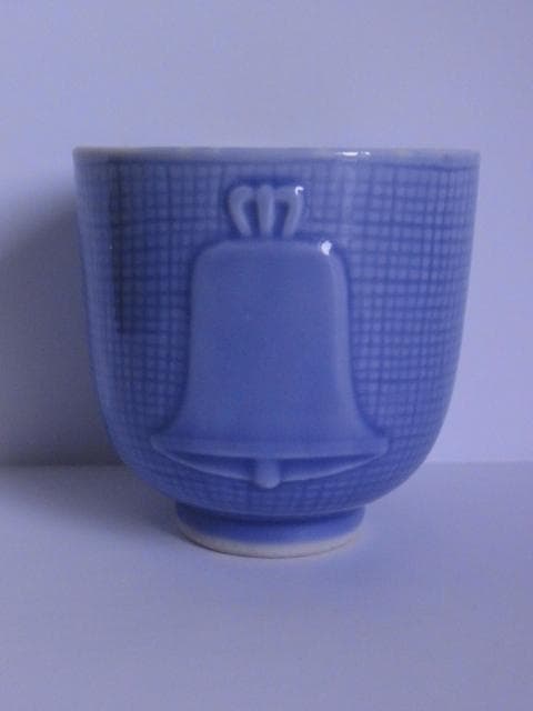 幻の東京オリンピック　湯呑み　五輪マーク　戦前　昭和15年　1940年　猪口