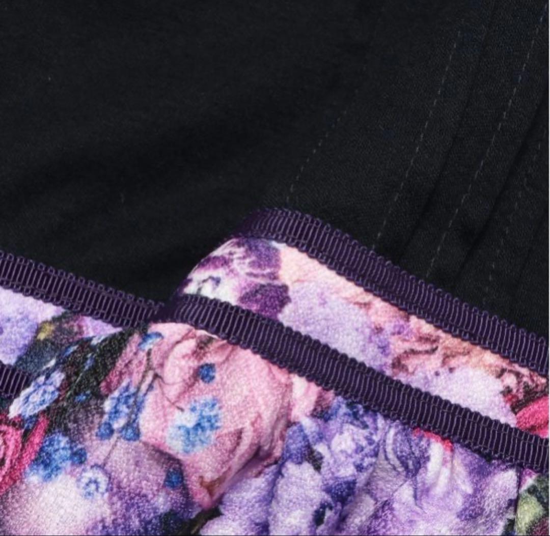 ANNA SUI mini BloomingGarden総柄ドッキングワンピース