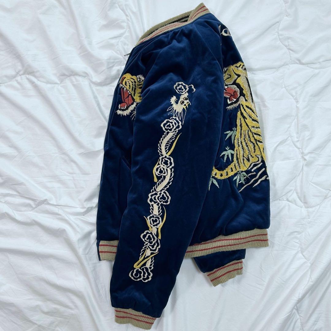 テーラー東洋 別珍 ろーぐす別注 リバーシブル スカジャン M