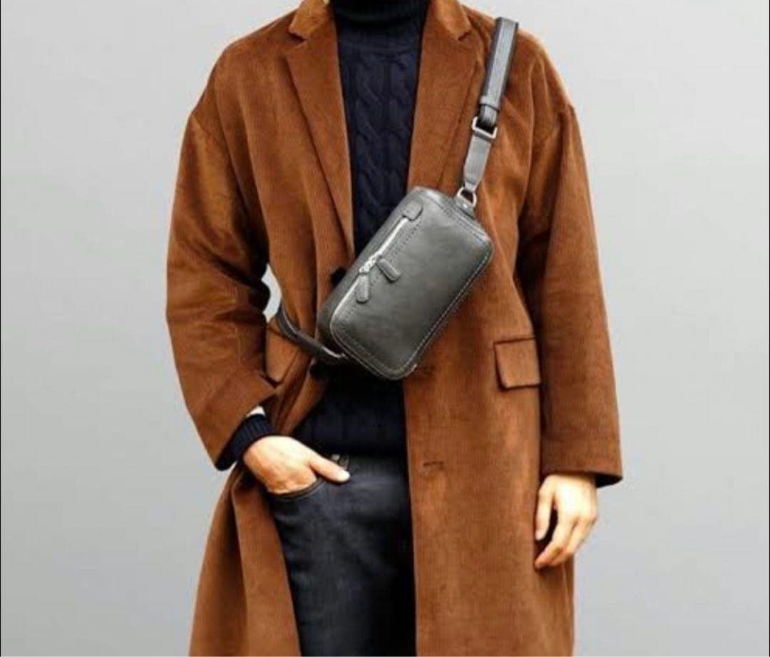 【新品未使用】入手困難 土屋鞄 トーンオイルヌメ ボディポシェット