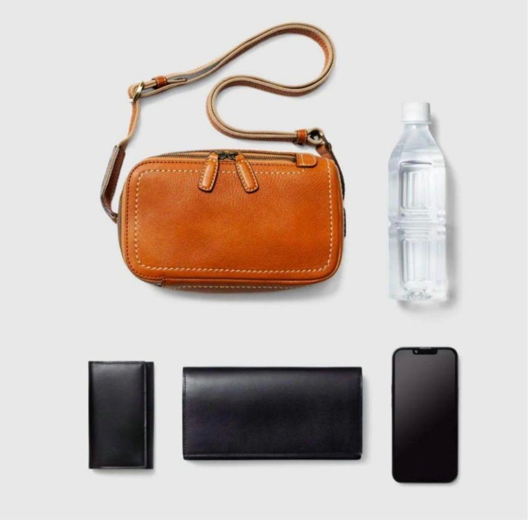 【新品未使用】入手困難 土屋鞄 トーンオイルヌメ ボディポシェット