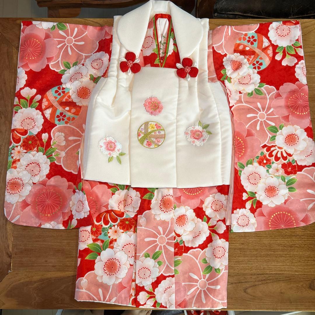 七五三　３歳　着物