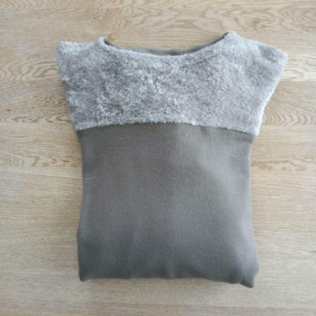 Maison Margiela 異素材ドルマンニットワンピース