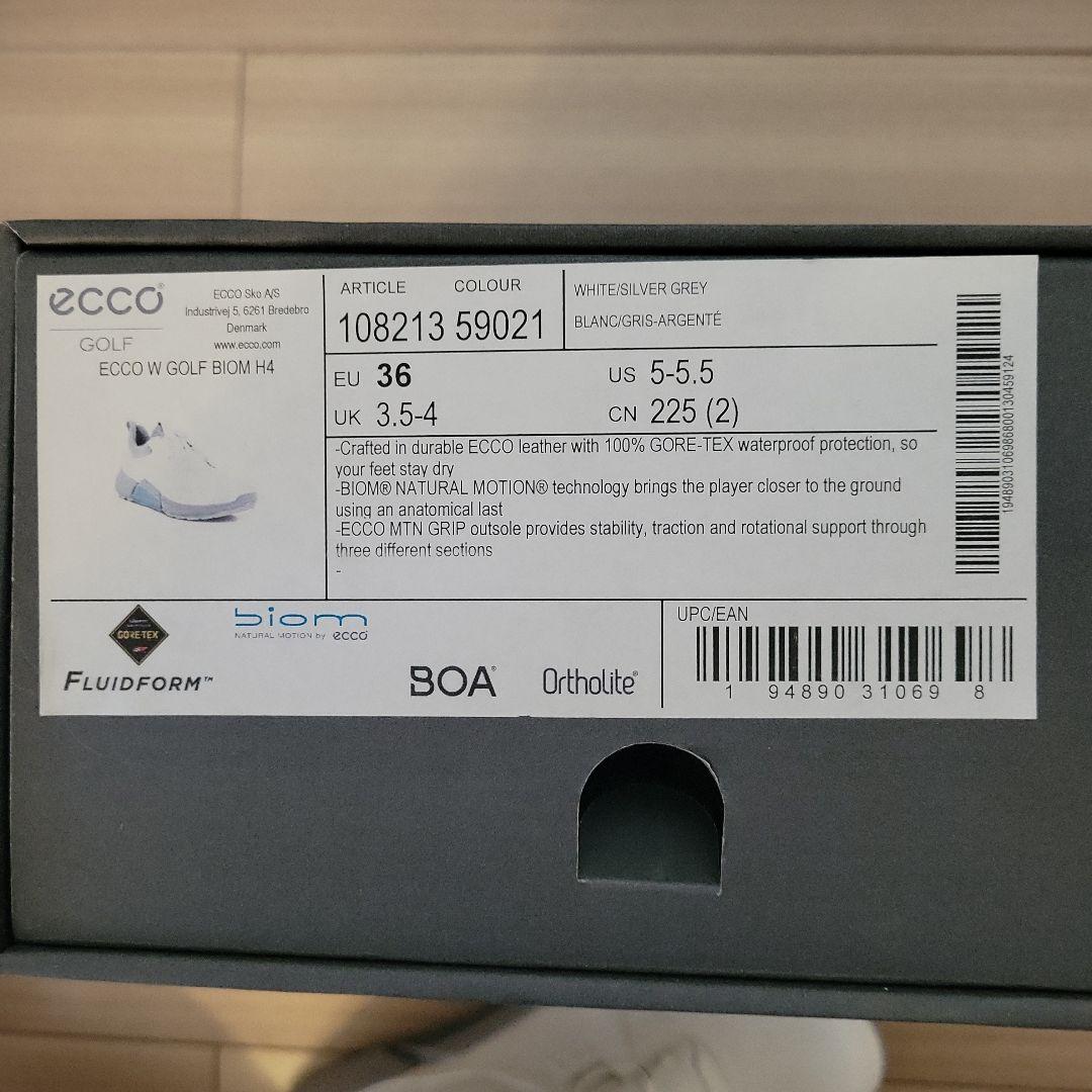 うさ子☆新品未使用‼️ECCO BOAゴルフシューズ☆