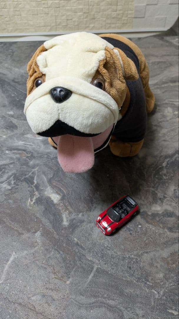  ミニクーパーキャラクターの旧スパイク君