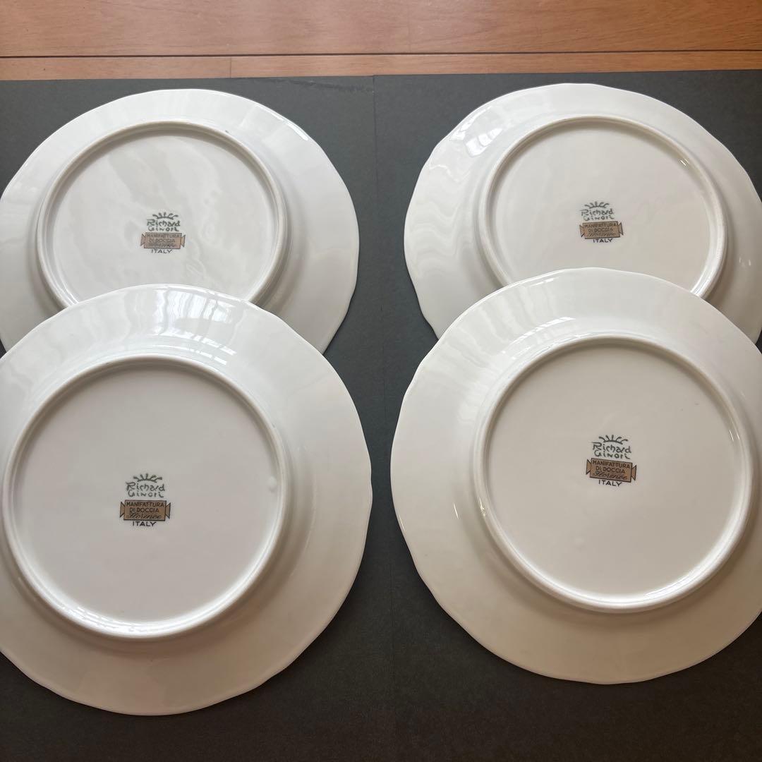 リチャードジノリ（Richard Ginori）プレート4枚