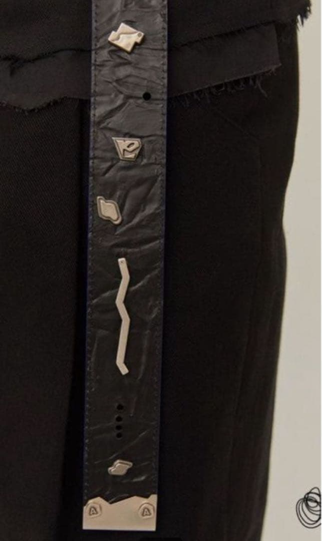 小物 Adererror placid belt [Noir]