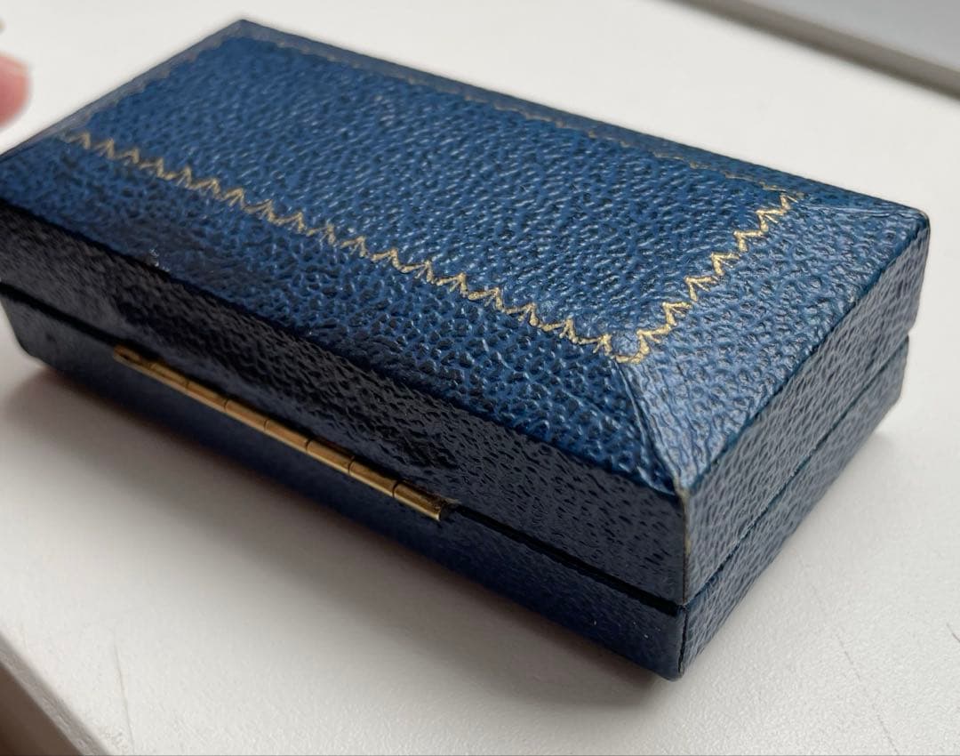 イギリス　ヴィンテージ　アンティーク　ジュエリーボックス