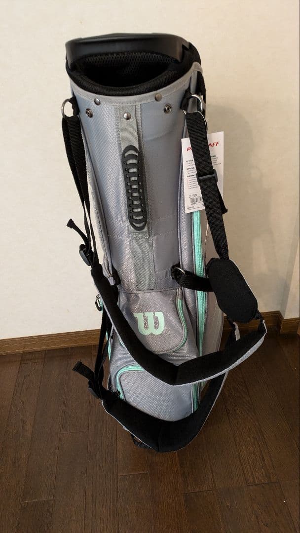 【新品未使用】Wilson スタンドキャディバッグ グレー