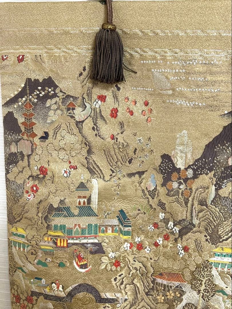 龍村平蔵　タペストリー　龍村美術織物