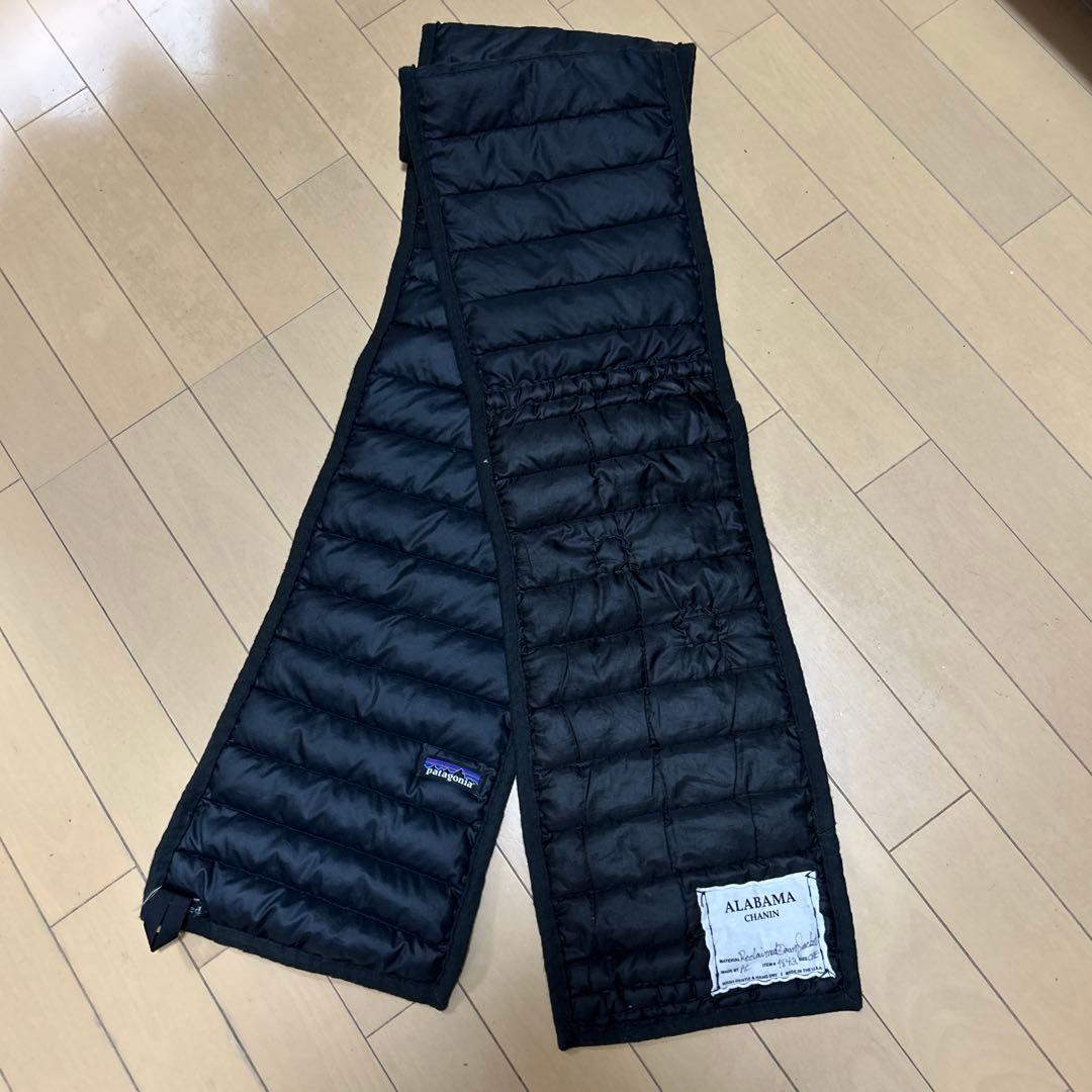 パタゴニア　リサイクル　ダウンスカーフ　USA製