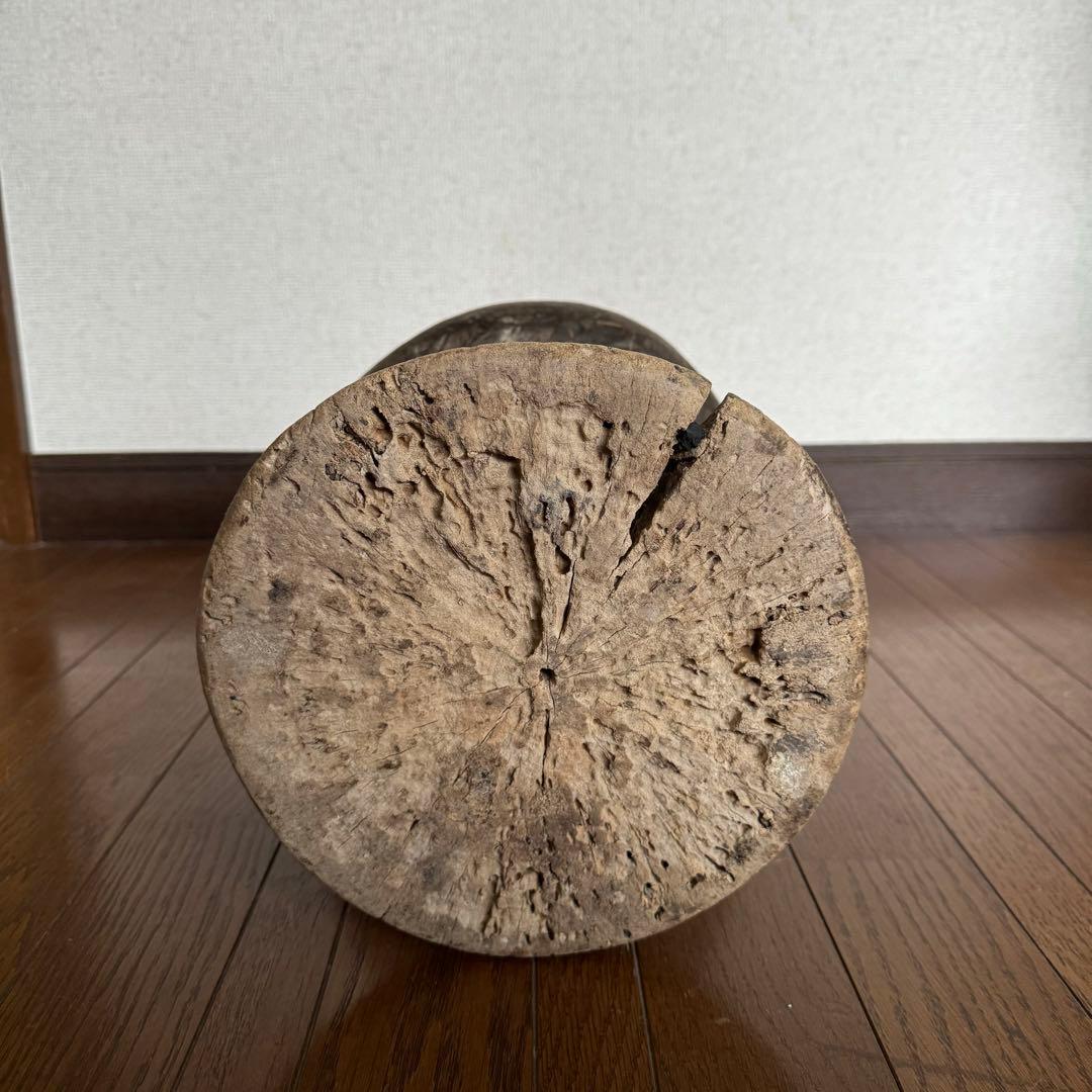 ジンバブエ トンガ族 スツール a アフリカ 民藝 民芸 古道具 ビンテージ