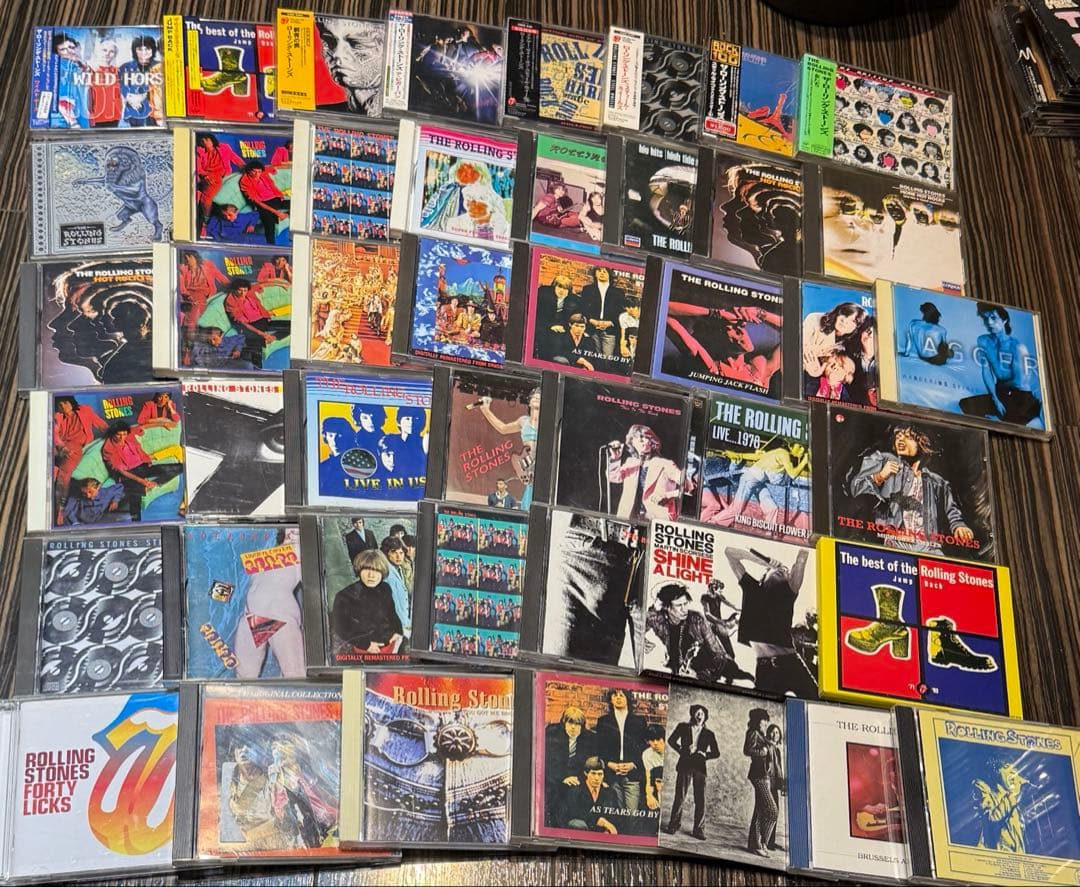 The Rolling Stones ブート盤/貴重盤含むCD45枚セット