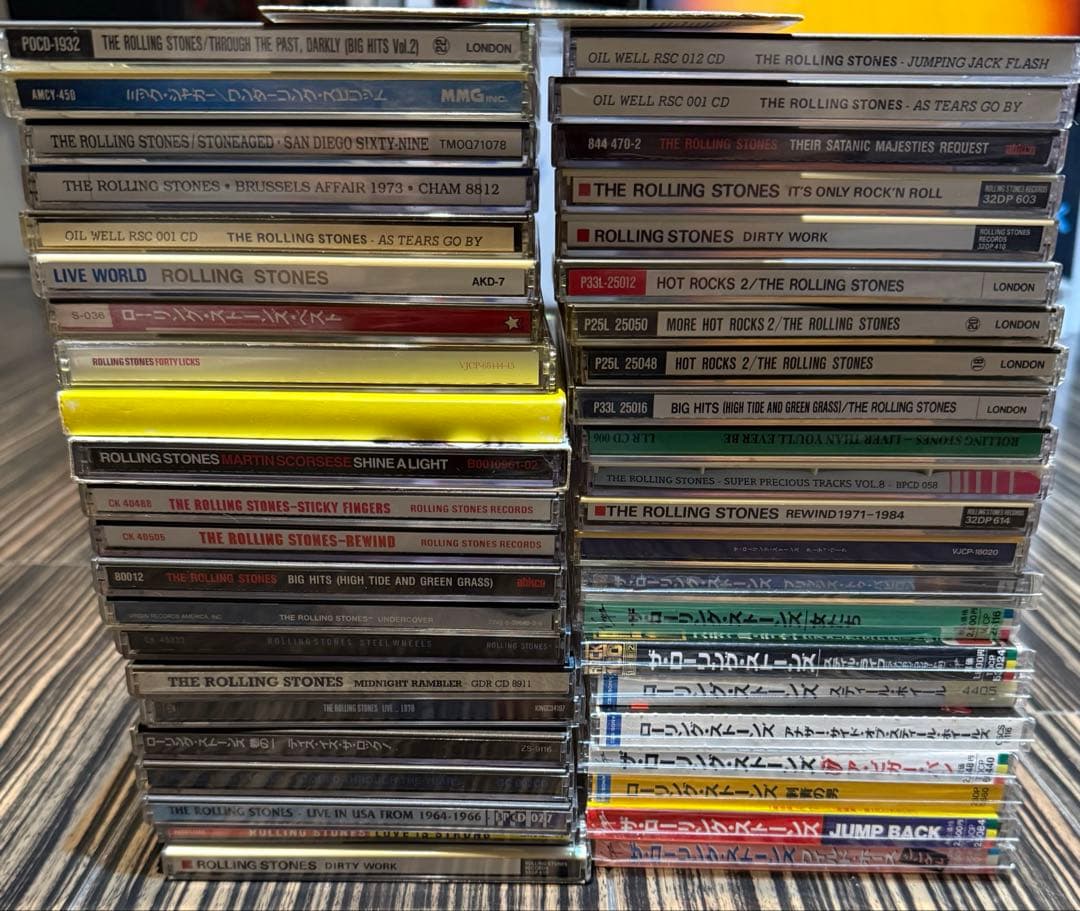 The Rolling Stones ブート盤/貴重盤含むCD45枚セット