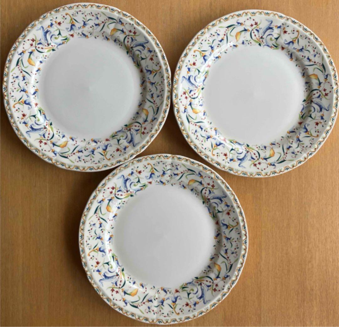 Gien ディナープレート　３枚セット