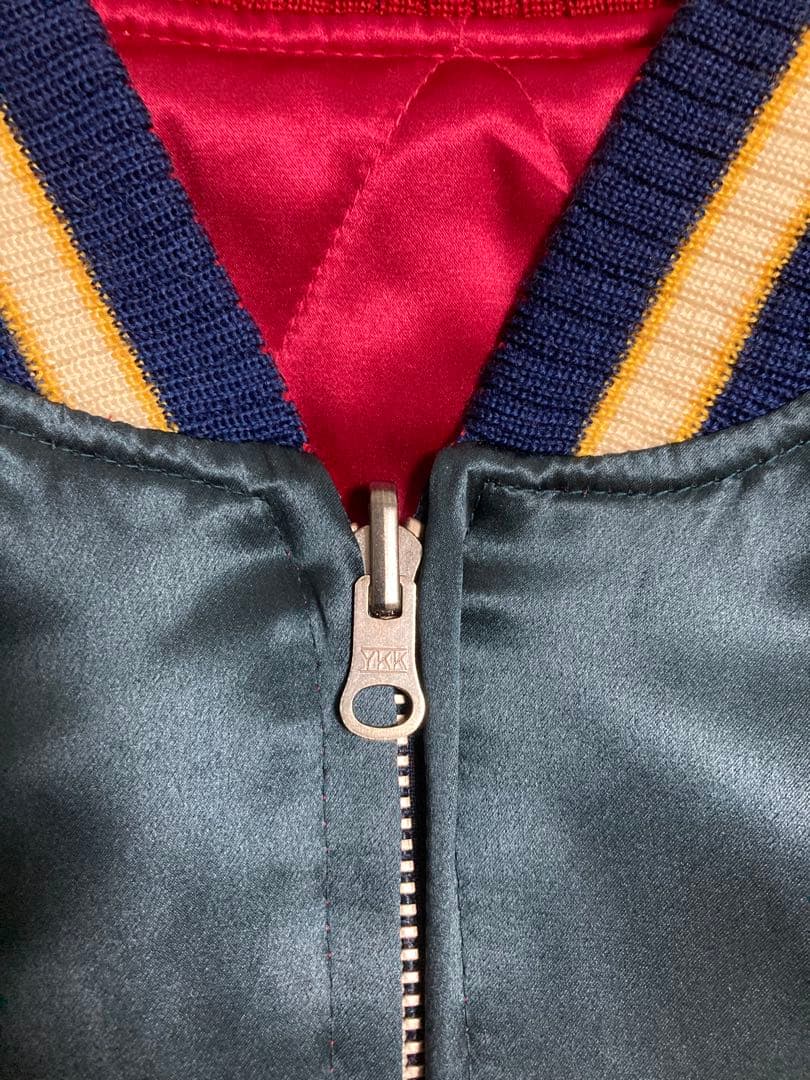 z*0様 90s paradise foundリバーシブルスカジャン silkシ