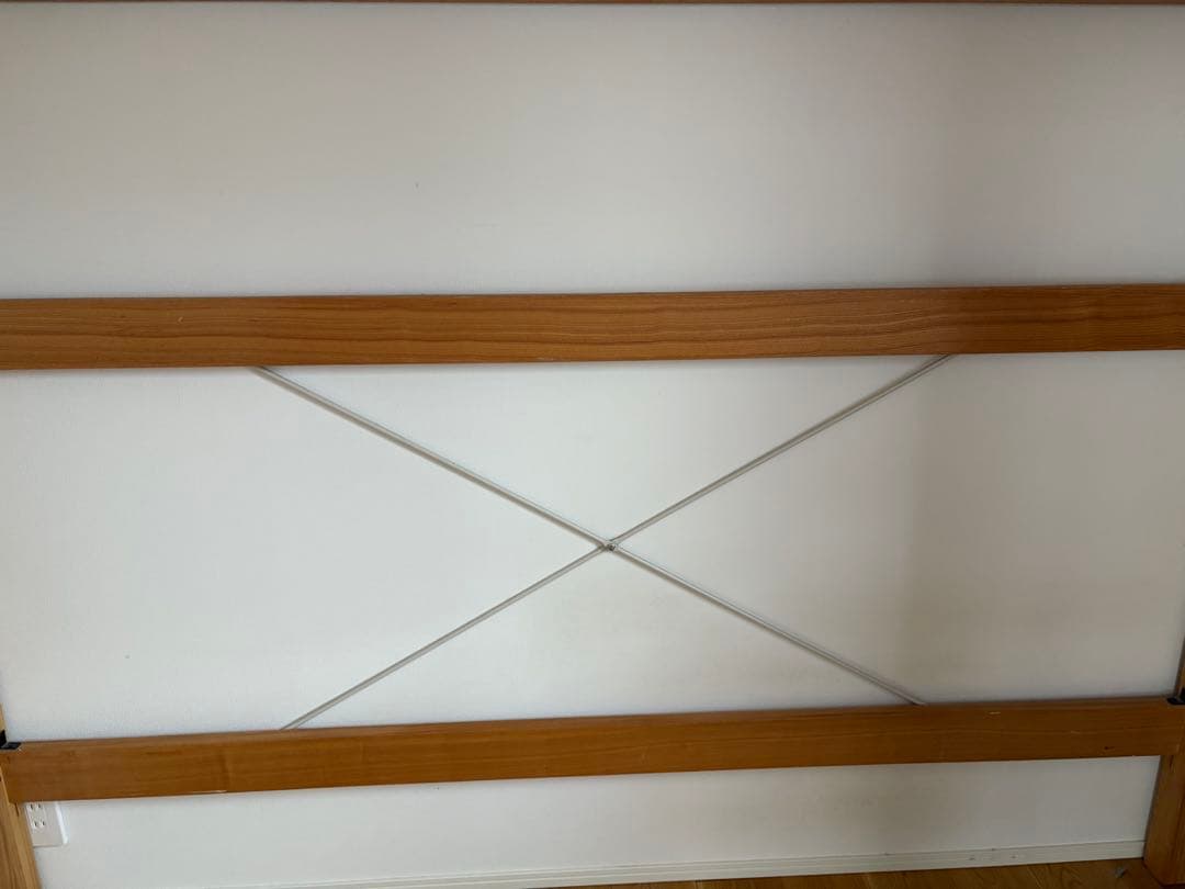 無印良品(MUJI) オーク材 セミシングル ハイベッド