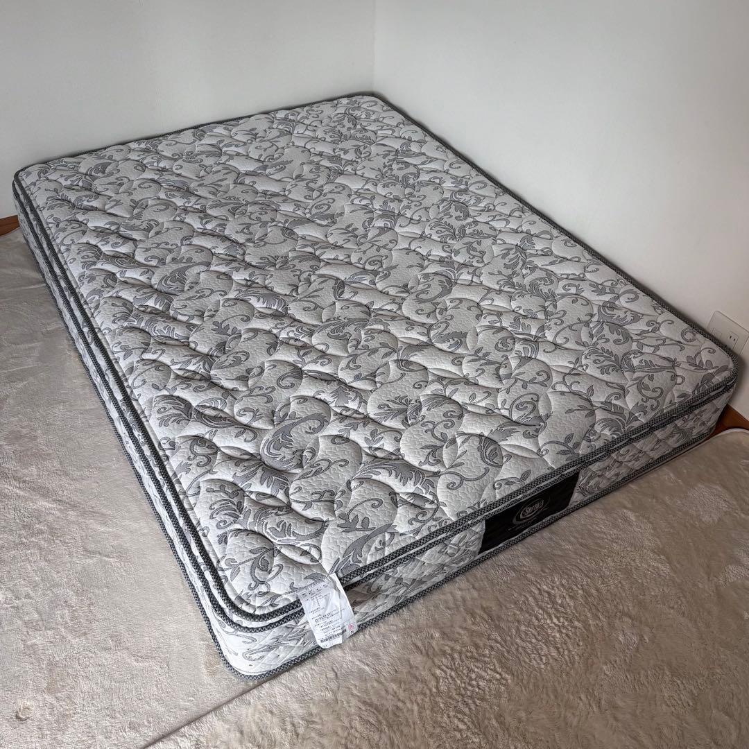 美品 Serta サータ マットレス 幅1500×長1960×厚265mm