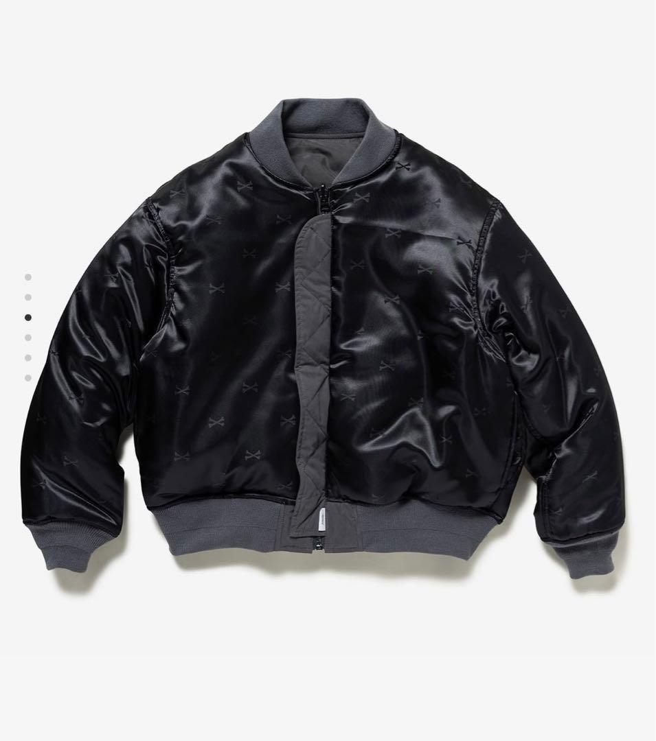 WTAPS ブラック ボンバージャケッ　サイズ03