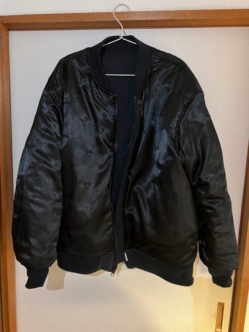 WTAPS ブラック ボンバージャケッ　サイズ03