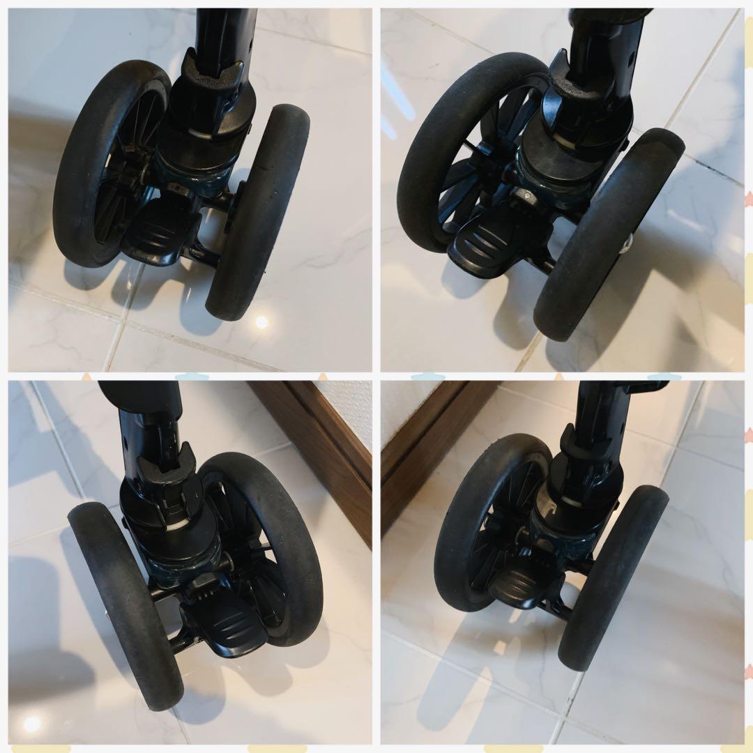 【♡美品♡】コンビ スゴカルα 4キャスcompact エッグショックそら