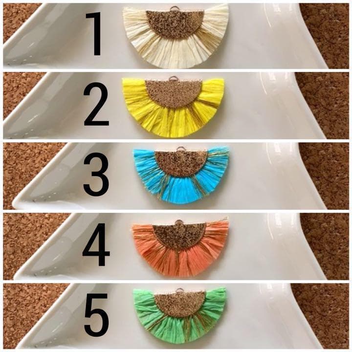 【流行りパーツ】ラフィア　ラフィアパーツ