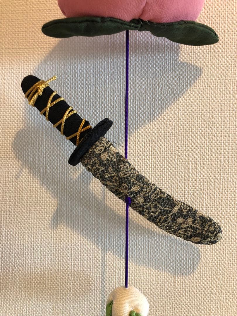 端午の節句の壁掛け⑤　吊るし飾り　吊るし雛