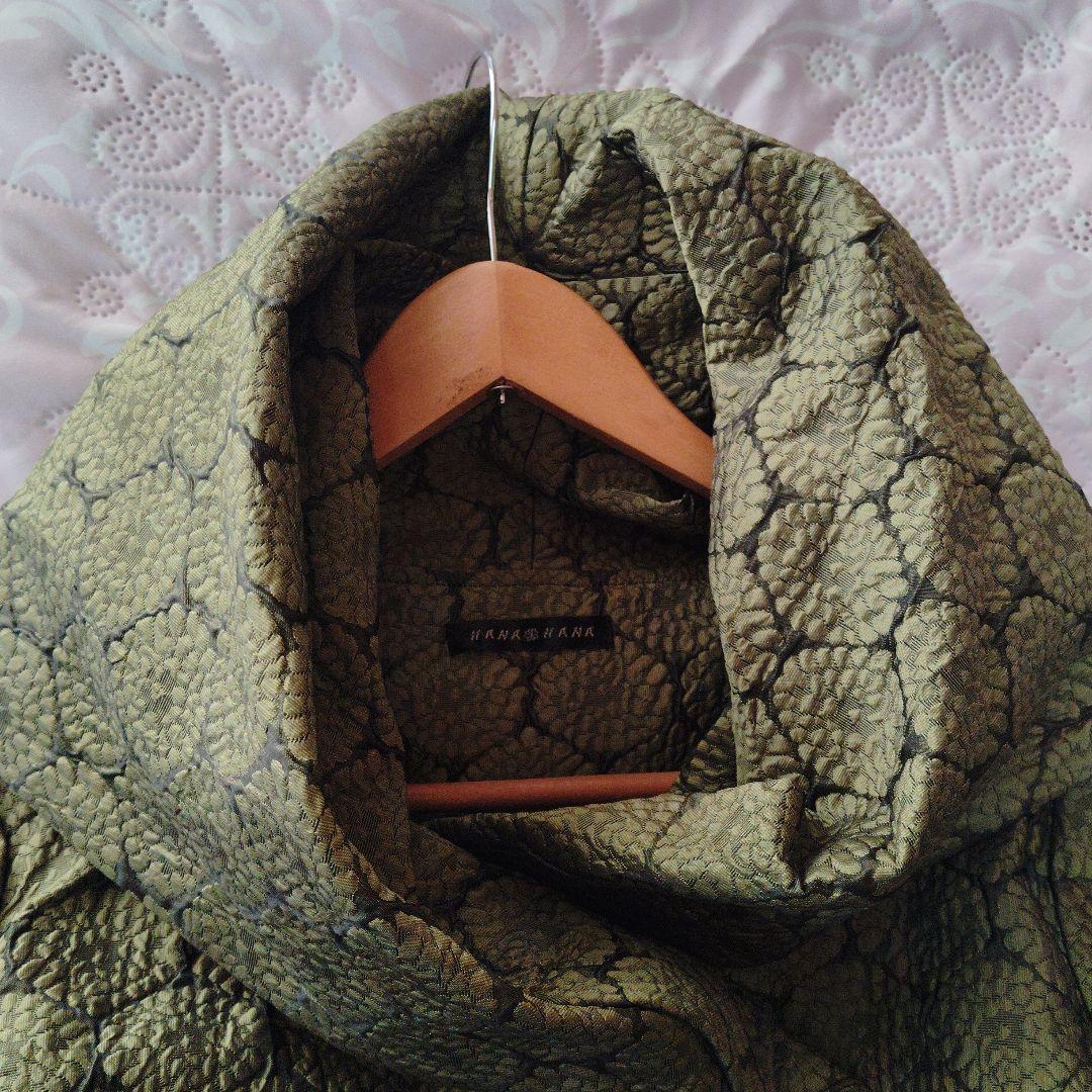 HANAHANAグリーン ロングコート帝国ホテルスーパービューティーでない