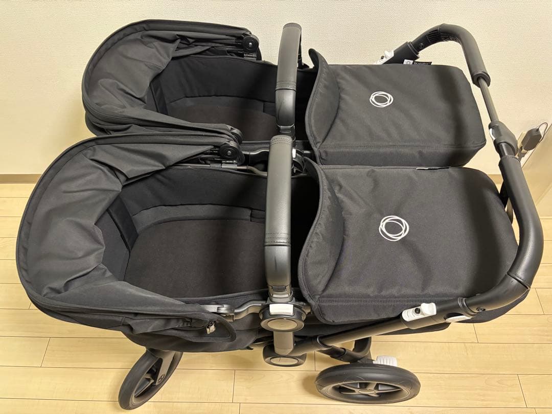 【美品】Bugabooバガブードンキー5ツイン　ミッドナイトブラック
