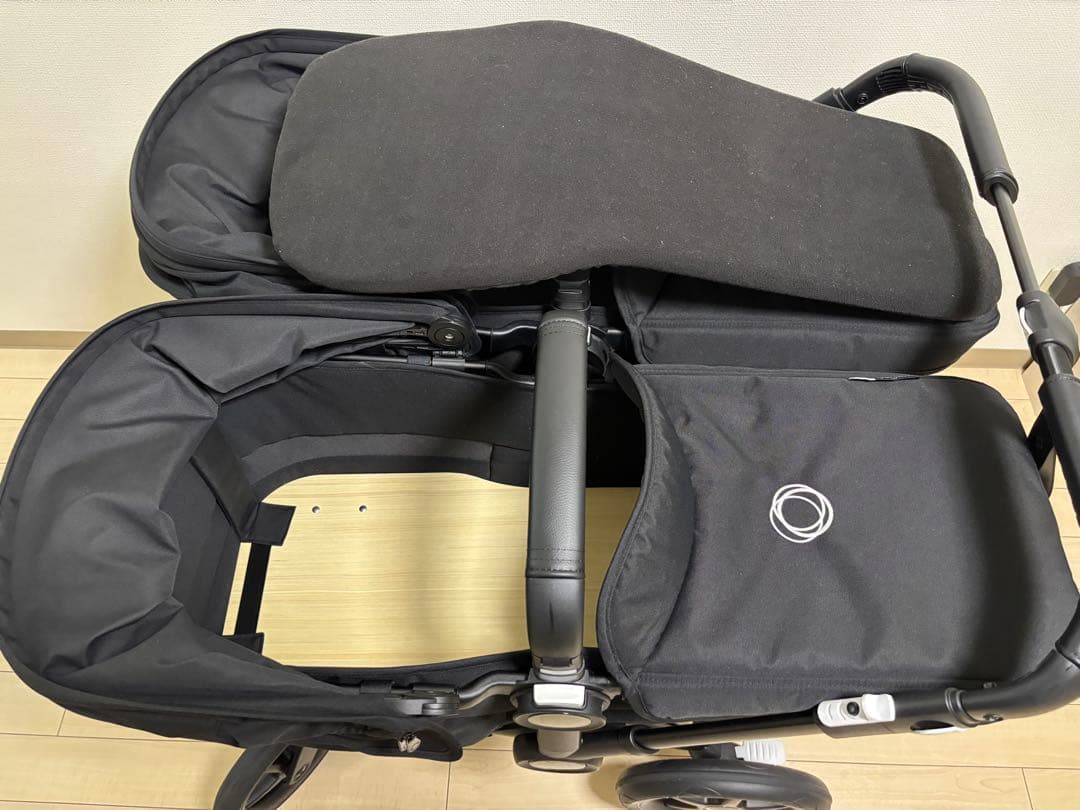 【美品】Bugabooバガブードンキー5ツイン　ミッドナイトブラック