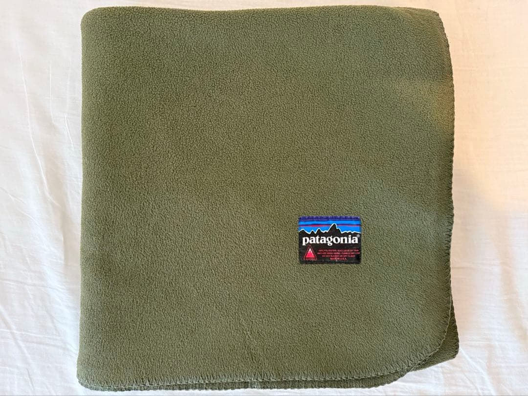 patagonia パタゴニア フリース ブランケット USA製