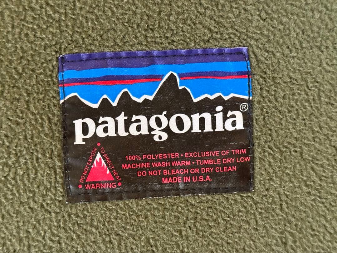 patagonia パタゴニア フリース ブランケット USA製
