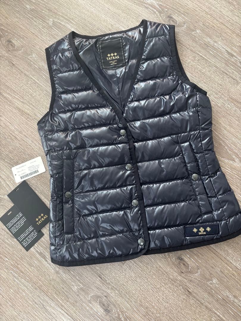 タトラス　ダウンベスト　ダークネイビー　サイズ01