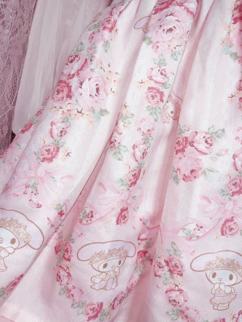 ♥︎ 超希少！リズメロ パネル柄ワンピース ピンク ♥︎