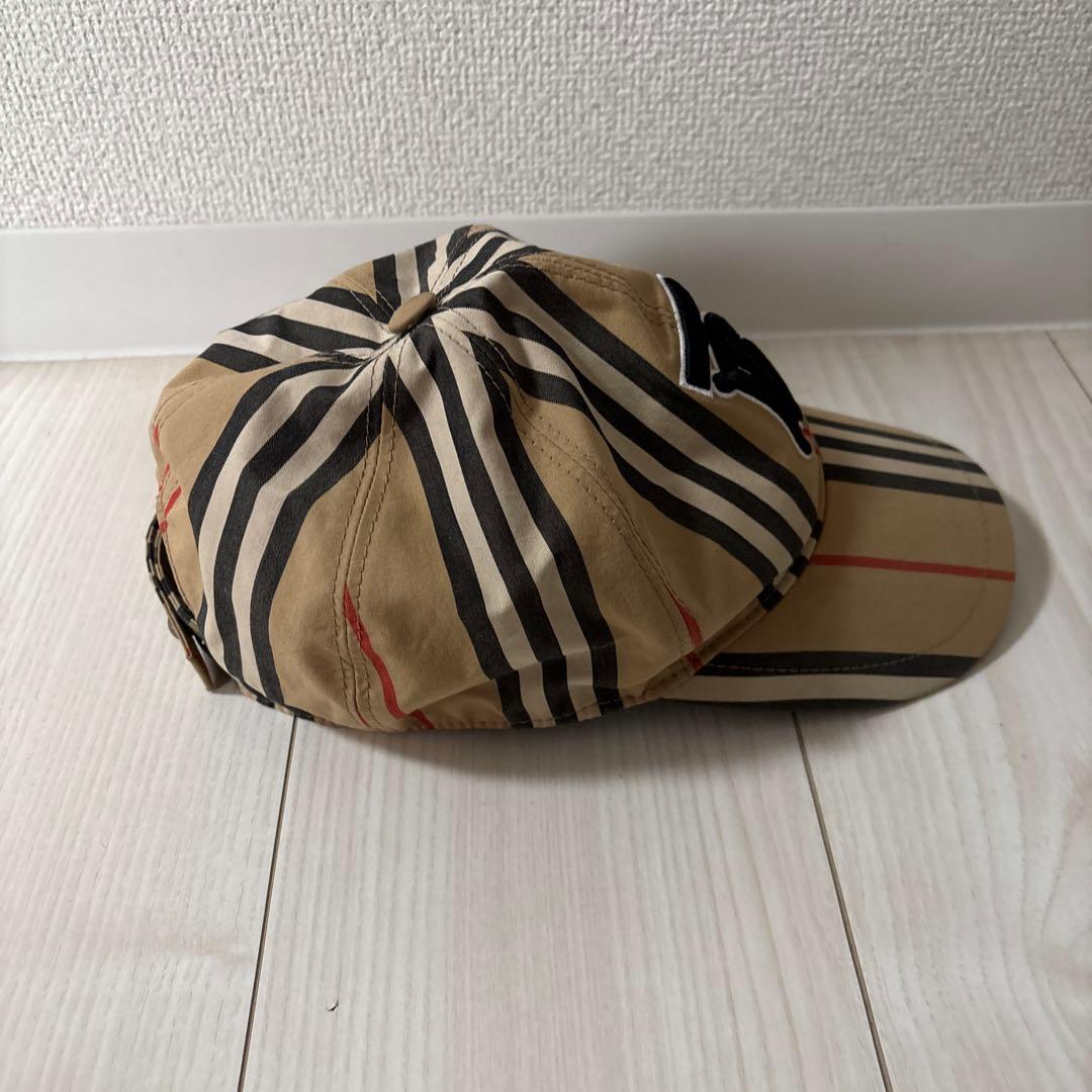 ☆サンドイッチ☆さん専用 Burberry ストライプ ベースボールキャップ