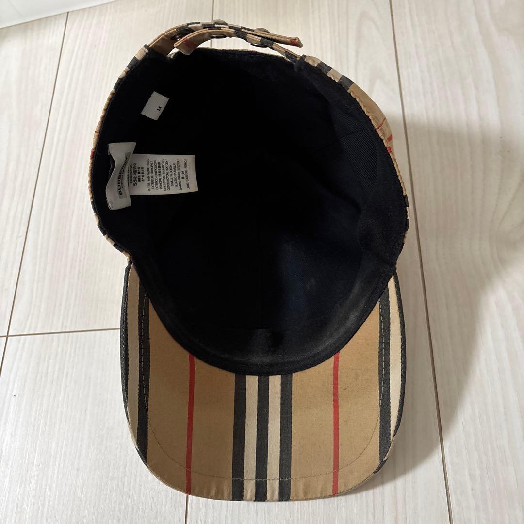 ☆サンドイッチ☆さん専用 Burberry ストライプ ベースボールキャップ
